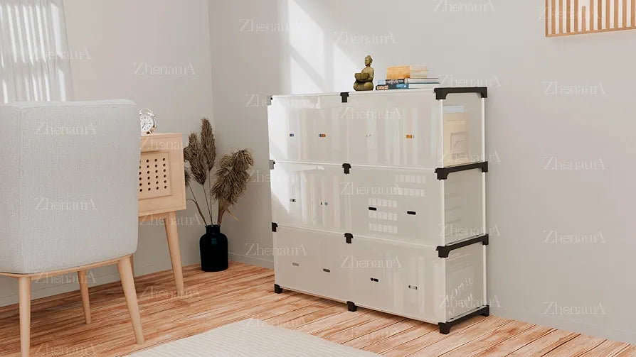 DUST-PROOF MULTIPURPOSE STORAGE SHELF RACK