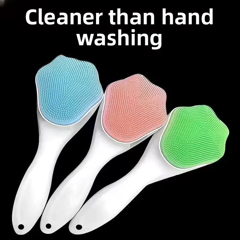 SOFT SILICONE FACIAL CLEANSING BRUSH – GENTLE SKIN CARE TOOL