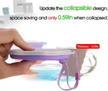 SILICONE FOLDABLE CUP – BPA-FREE PORTABLE WATER GLASS