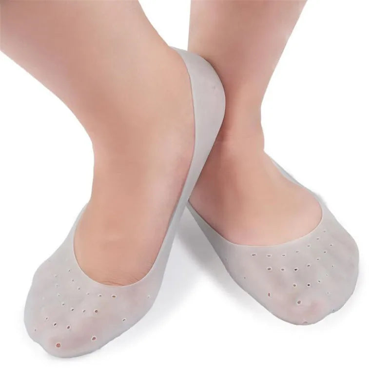 SILICONE HEEL SLEEVE SOCKS FOR HEEL PROTECTION