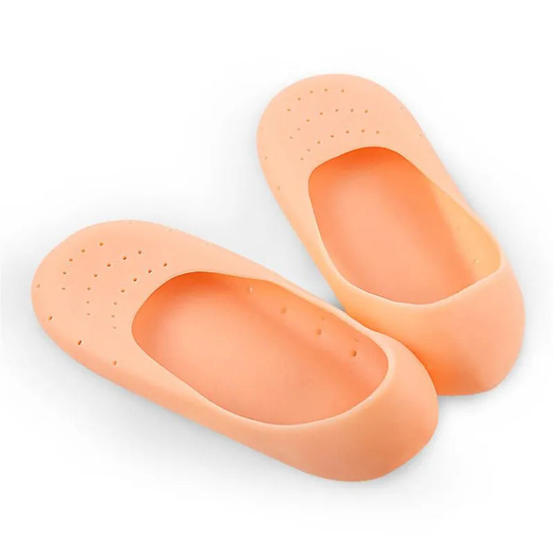 SILICONE HEEL SLEEVE SOCKS FOR HEEL PROTECTION