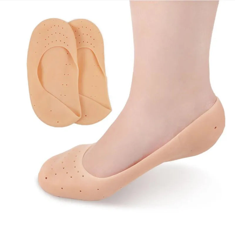 SILICONE HEEL SLEEVE SOCKS FOR HEEL PROTECTION