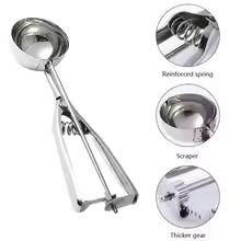 STAINLESS STEEL SCOOP FOR ICE CREAM, GELATO, AND MORE