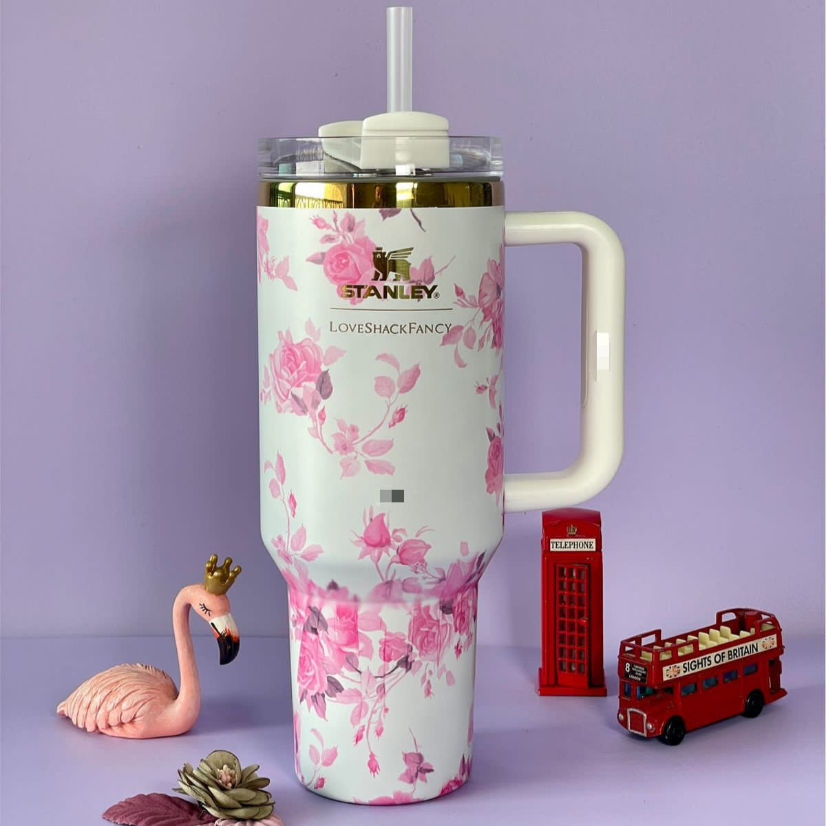 STANLEY X LOVE SHACK FANCY TUMBLER 40OZ