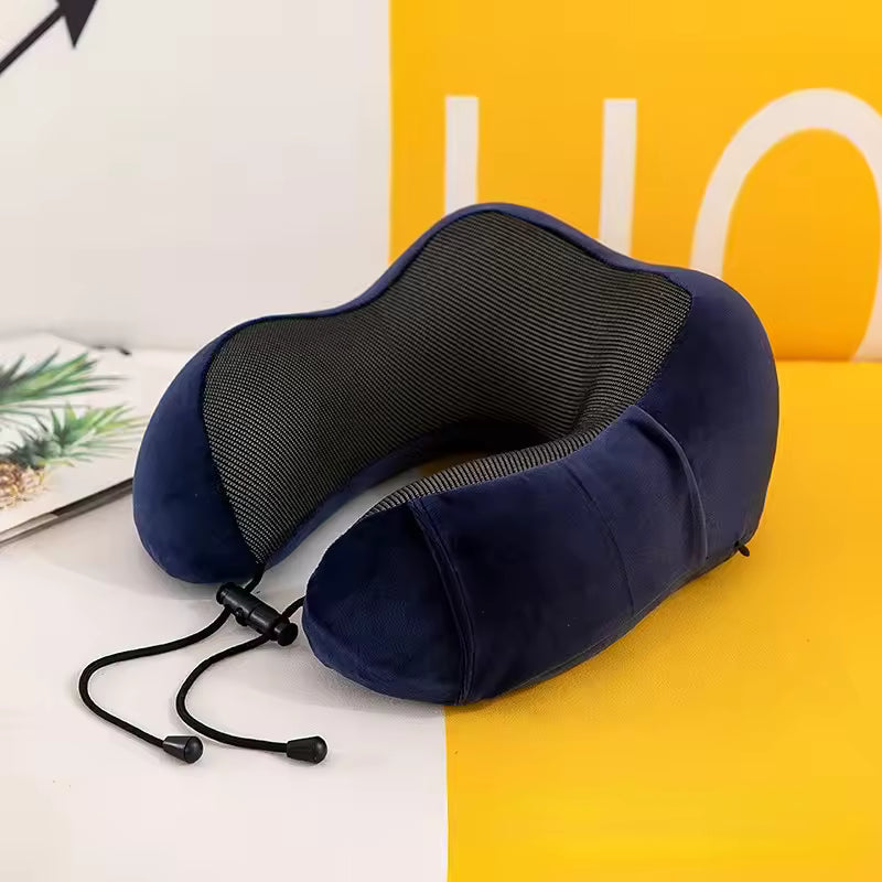 SOFT MEMORY FOAM TRAVEL NECK PILLOW