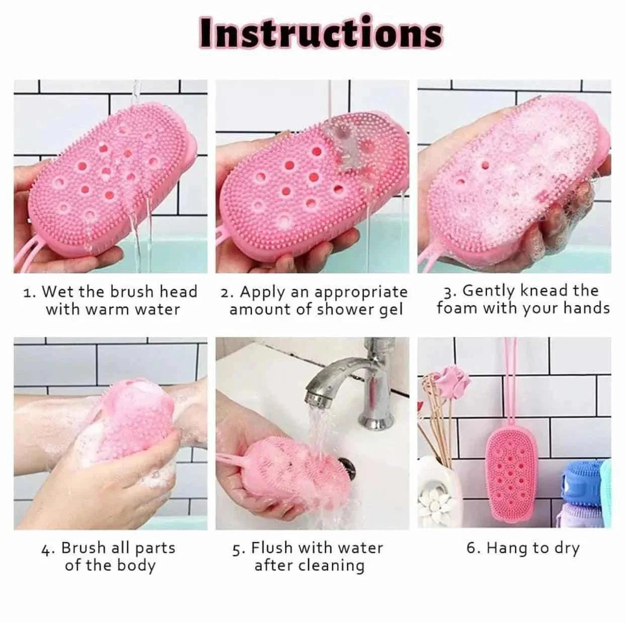DOUBLE-SIDED FACE CLEANSING BRUSH