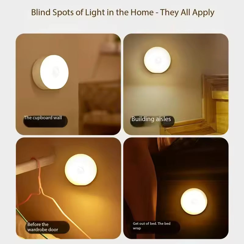 LED USB CLOSET LIGHT RECHARGEABLE WITH WARM GLOW