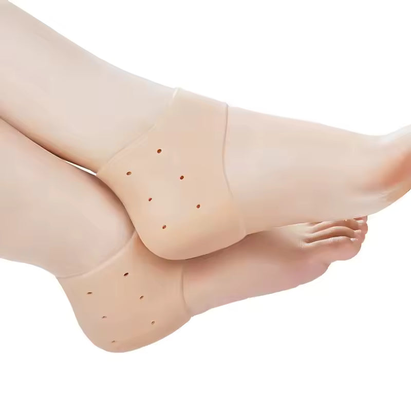 HEEL CARE SILICONE SOCKS FOR SMOOTH FEET