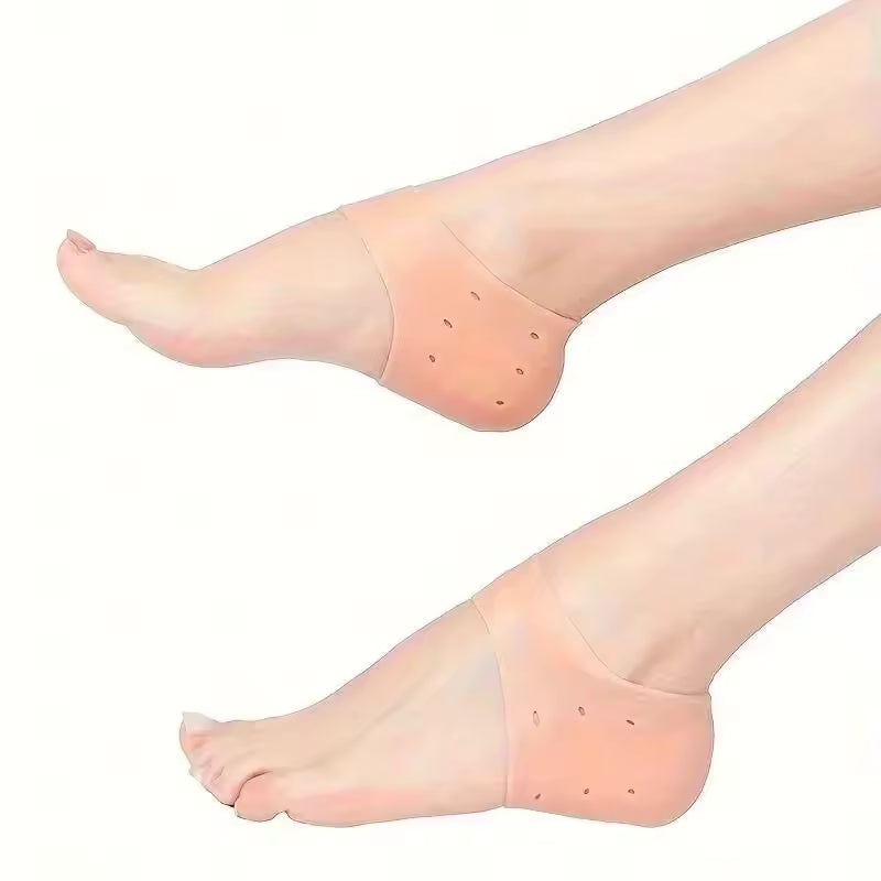 HEEL CARE SILICONE SOCKS FOR SMOOTH FEET