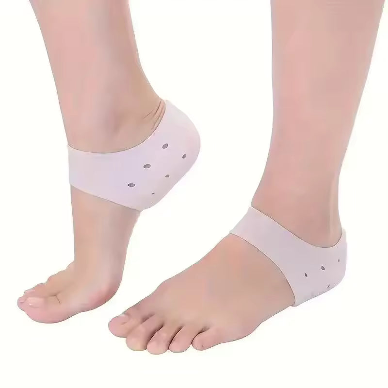 HEEL CARE SILICONE SOCKS FOR SMOOTH FEET