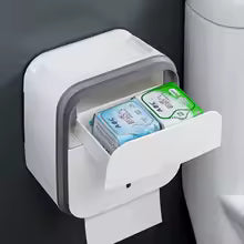 BATHROOM WALL HOLDER & ORGANIZER FOR TOILETRIES