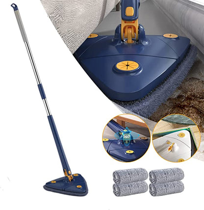 TRIANGLE 360° ROTATEABLE AND ADJUSTABLE MOP