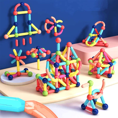 MAGNETIC STICKS BUILDING BLOCKS