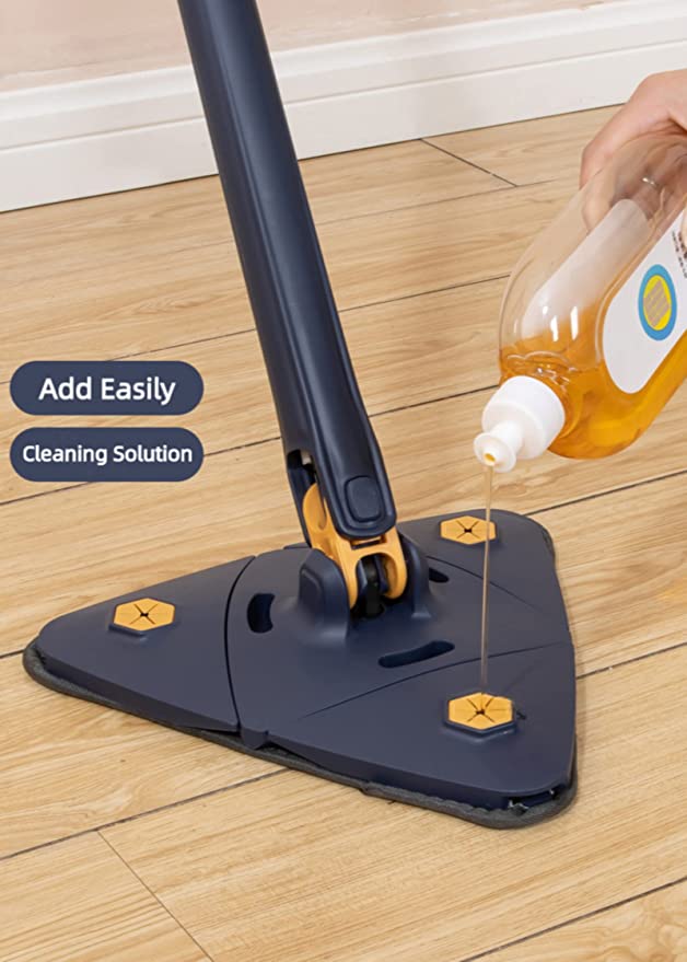 TRIANGLE 360° ROTATEABLE AND ADJUSTABLE MOP
