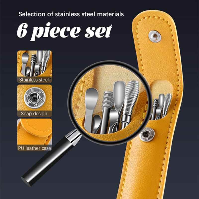 6 PIECES EAR CLEANING KIT