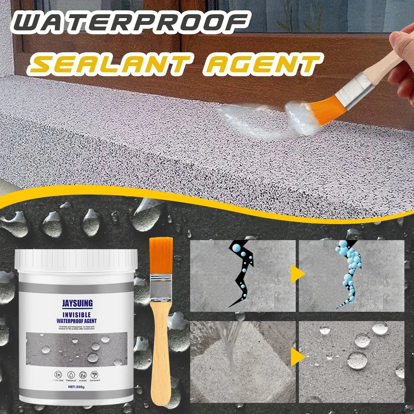 WATER-PROOF SEALANT AGENT PASTE 300GM