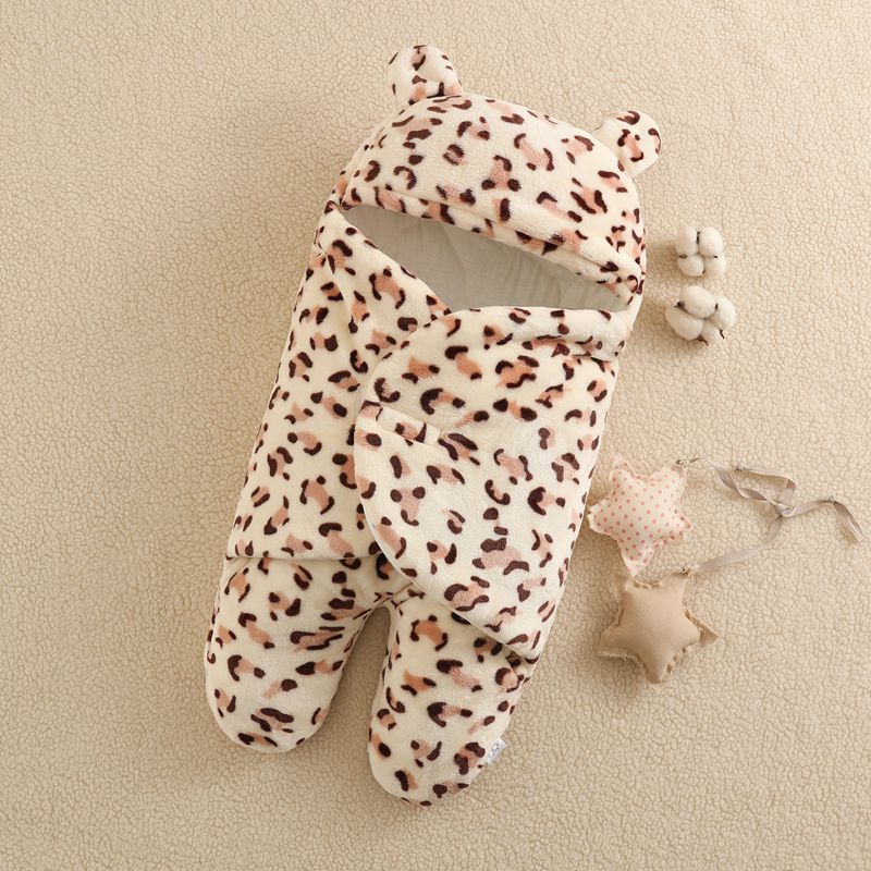 BABY WARM SLEEPING BAG WITH FEETS & HOOD