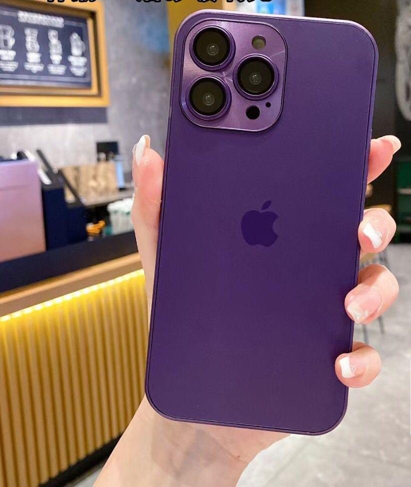 AG MATTE GLASS LUXURY IPHONE CASE