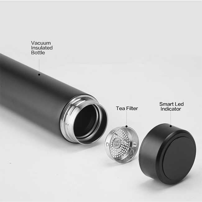 PRODESIRE™ TEMPERATURE LED FLASK BOTTLE