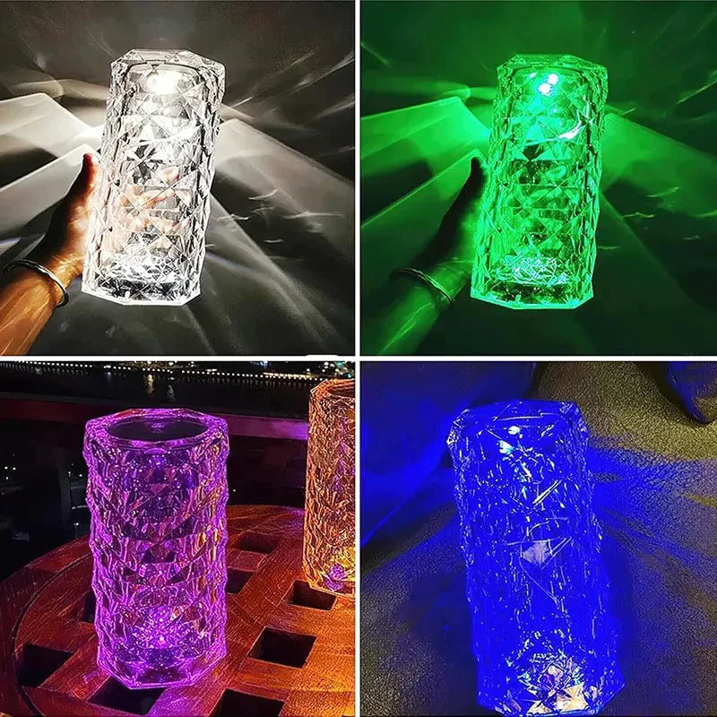 CRYSTAL RECHARGEABLE AESTHETIC LAMP